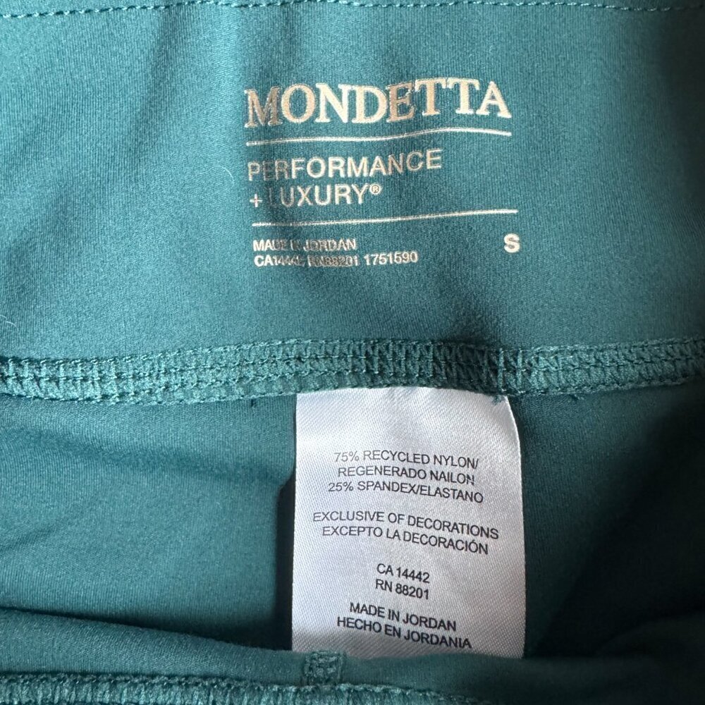 Mondetta Performance Ribbed Biker Shorts Small​ - Picture 2 of 3